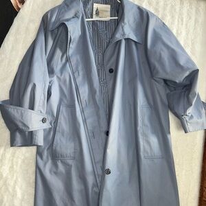 London Fog women’s Sky Blue Trench Coat perfect for spring